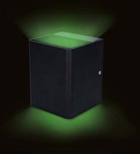 Nedis ZBLOW10RGBW - LED RGBW stmievateľné vonkajšie svietidlo LED/12W/230V IP65 Wi-Fi Tuya čierne