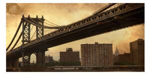 Foto obraz sklenený horizontálny Manhattan New York