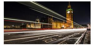 Foto obraz sklenený horizontálny Elizabeth Tower Londýn
