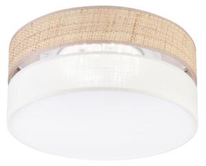 LED stropné svietidlo SIRJA BOHO LED/20W/230V pr. 35 cm béžová/krémová