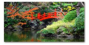 Foto obraz sklo tvrzené japonská záhrada osh-61384677