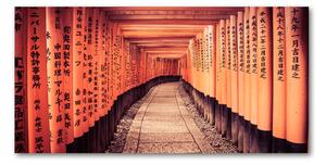 Foto obraz sklo tvrzené brány Kioto osh-64009728