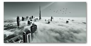 Foto obraz sklo tvrzené Hmla nad Dubajom osh-67144180