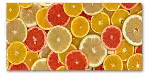 Foto obraz sklo tvrzené citrusové ovocie osh-75221709