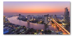 Fotoobraz na skle západ Bangkok osh-80672534