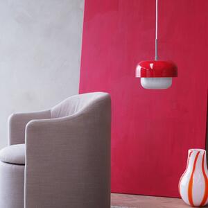 Dyberg Larsen Haipot závesná lampa, svetločervená