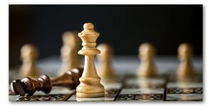 Foto obraz sklenený horizontálny šach osh-82288624