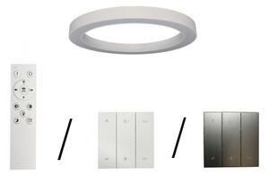 LED stropné svietidlo LED/80W/230V 3000/4000/6500K pr. 80 cm biela