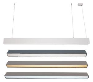 LED Luster na lanku LED/55W/230V 3000/4000/6500K 120 cm biela