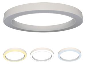 LED stropné svietidlo LED/80W/230V 3000/4000/6500K pr. 80 cm biela