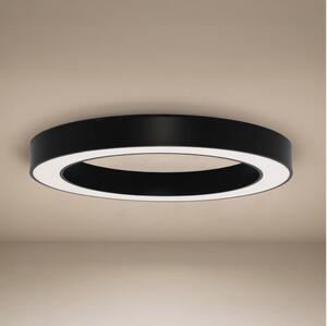 LED Stropné svietidlo LED/80W/230V 3000/4000/6500K pr. 80 cm čierne