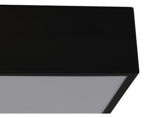 LED Stropné svietidlo LED/215W/230V 3000/4000/6500K 80x80 cm čierne