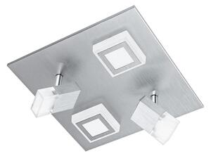 Eglo 54985 - LED bodové svietidlo LED/19,6W/230V 27x27 cm matný chróm