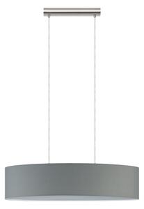 Eglo 55276 - Závesný luster PASTERI 2xE27/60W/230V šedý