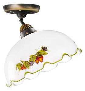 Kolarz 731.10.114 - Prisadený luster NONNA 1xE27/75W/230V pr. 30 cm víno/jahody