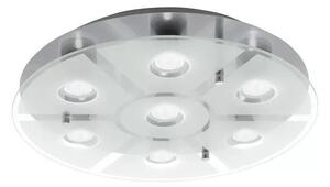 Eglo 75343 -LED stmievateľné stropné svietidlo CABO-SD 7xGU10/5W/230V pr.46 cm matný chróm