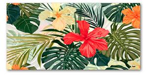 Foto-obraz fotografie na skle Havajské kvety osh-84089036
