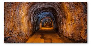 Foto obraz sklenený horizontálny podzemné tunel