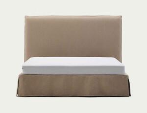JAIRA TAUPE posteľ 150 x 190 cm