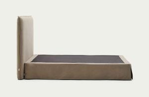 JAIRA TAUPE posteľ 150 x 190 cm