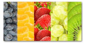 Foto obraz sklo tvrzené farebné ovocie osh-86272000