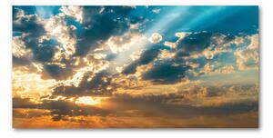 Foto obraz sklo tvrzené Západ slnka neba osh-88420659