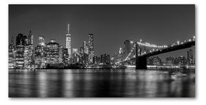 Foto obraz fotografie na skle Manhattan noc osh-92771254