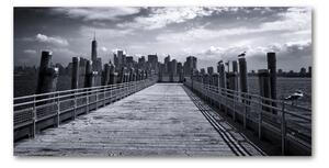 Fotoobraz na skle New York panoráma osh-96015759