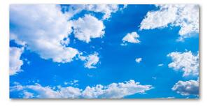 Foto obraz sklo tvrzené Oblaky na nebi osh-97609006