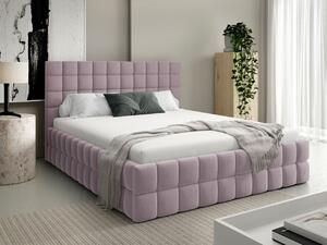 Mirjan24 Čalúnená posteľ s úložným priestorom Derkina, Rozmer postele: 140x200, Dostupné poťahy: Fresh 09 5903211519888