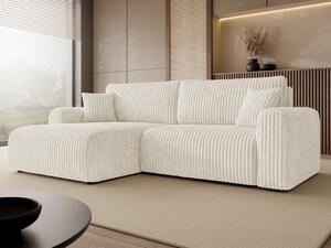 Mirjan24 Rohová sedacia súprava Veliso Sztruks Bis, Dostupné poťahy: Ambience 02 5903211537479