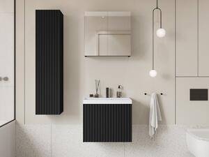 Kúpelňový nábytok Damysos I, Farby: čierny grafit, Sifón: bez sifónu, Umývadlová batéria: nie Mirjan24 5903211332586