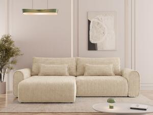 Mirjan24 Rohová sedacia súprava Suziser Sztruks, Dostupné poťahy: Ambience 03 5903211537752