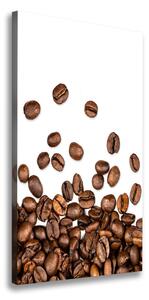 Vertikálny foto obraz na plátne do obývačky Zrnká kávy