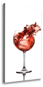 Vertikálny foto obraz na plátne Pohár vína ocv-10584966