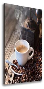 Vertikálny foto obraz na plátne Hrnček kávy
