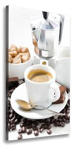 Vertikálny foto obraz na plátne Hrnček kávy