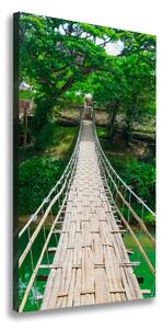 Vertikálny foto obraz canvas Visiace most ocv-112462621