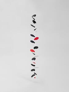 Kinet Turning Leaves, Black, Red & White, Size L