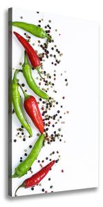Vertikálny foto obraz na plátne Chilli papričky