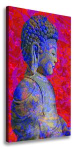 Vertikálny foto obraz na plátne Abstrakcie buddha