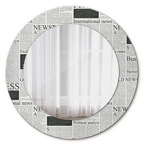 Zrkadlomat.sk Vzor z novín Vzor z novín Okrúhle dekoračné zrkadlo na stenu lsdo-00140