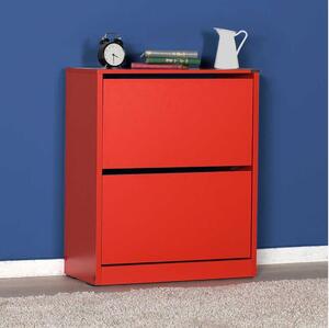Adore Furniture Skrinka na topánky 84x73 cm červená AD0127 + záruka 3 roky zadarmo