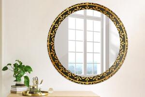 Okrúhle ozdobné zrkadlo Zlatá mandala