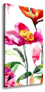 Vertikálny foto obraz canvas Poľné kvety ocv-78023147