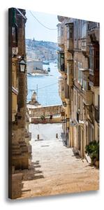 Vertikálny foto obraz na plátne Uličky na Malte