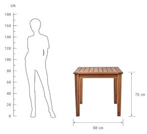 ACACIA SPRINGS Stôl 80 x 80 cm