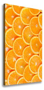 Vertikálny foto obraz na plátne Pomarančové plátky