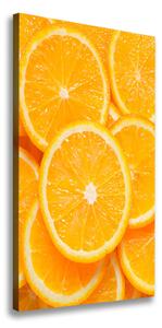 Vertikálny foto obraz na plátne Pomarančové plátky