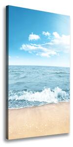 Vertikálny foto obraz na plátne Pláž a more ocv-82558559